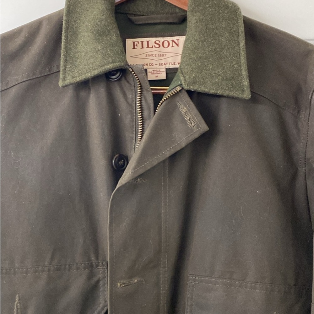 Filson Men's Dark Olive Field Jacket